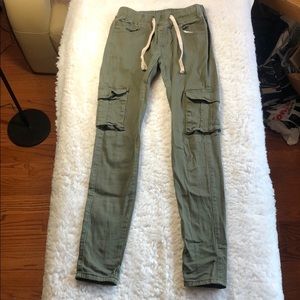 Green Cargo Pants